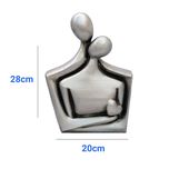 مجسمه مدل آغوش عشق کد Silver-03