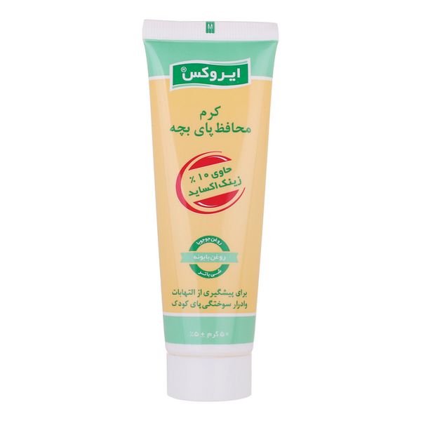 کرم محافظ پای کودک ایروکس مدل Nappy حجم 100 میلی لیتر