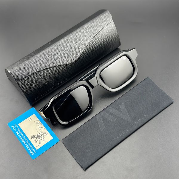 عینک آفتابی مستطیلی آلبرت وگ مدل S32132C1 Acetate Avantgarde Visionary