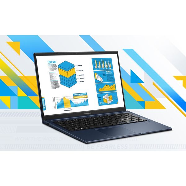 لپ تاپ 15.6 اینچی ایسوس مدل Asus Vivobook F1504VAP-ES51  Core 5-120U, 8GB RAM, 512GB PCIe SSD