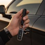 جاکلیدی چرمی مدل Obsidian Loop