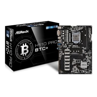 مادربرد ASRock H110 BTC Pro   همراه پردازنده