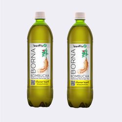 نوشیدنی کامبوچا جینسینگ - 1 لیتر بسته 2 عددی