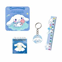 ست لوازم التحریر مدل سینامورول بسته 4 عددی - جین 12 عددی