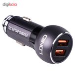 شارژر فندکی الدینیو مدل C503Q همراه با کابل Type-c