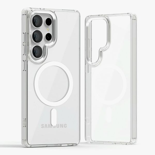 کاور کلار کیس مدل مگ سیف دار مناسب برای گوشی موبایل سامسونگ Samsung Galaxy S25 Ultra
