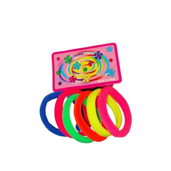 کش مو زنانه حوله ای بزرگ تک سایز مجموعه 6 عددی