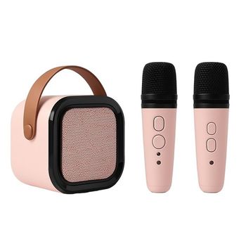 اسپیکر بلوتوثی مدل K12 همراه دو میکروفون بی سیم