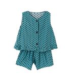 ست تاپ و شلوارک راحتی نوزادی مدل MDSS-CH3743