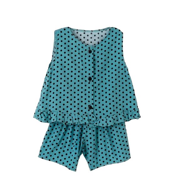 ست تاپ و شلوارک راحتی نوزادی مدل MDSS-CH3743