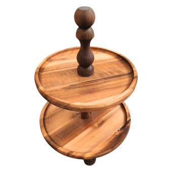 شیرینی خوری دو طبقه مدل پایه دار