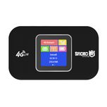 مودم 4G LTE قابل حمل اسفیورد مدل M750 با باتری 3000 میلی‌آمپرساعت، پشتیبانی از 10 کاربر همزمان، نمایشگر رنگی دیجیتال، اتصال بی‌س
