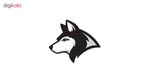 استیکر لپ تاپ گراسیپا طرح Wolf-01