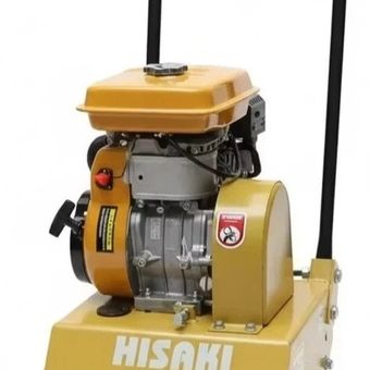 کمپکتور بنزینی هیساکی با موتور روبین 5 اسب 1.5 تن