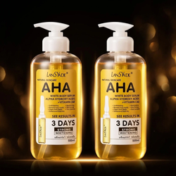 پک 2 عددی سرم روشن کننده لنسیاد مدل AHA حجم 500 میلی لیتر