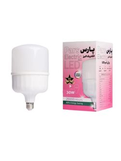 لامپ ال ای دی 30 وات پارس الکتریک البرز پایه E27