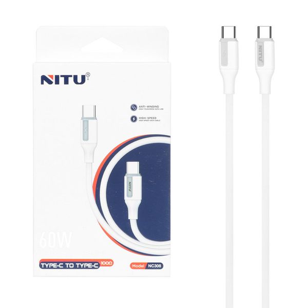کابل تبدیل USB-C نیتو مدل NC308 طول 1 متر