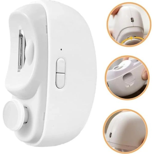 ناخن گیر و سوهان شارژی Vesone با نور LED و دو سطح سرعت