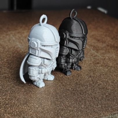 آویز و جاکلیدی فیگور زرهی مدل Mini Armor