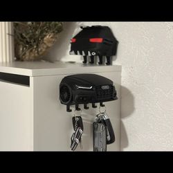 جاکلیدی دیواری ماشین لوکس | استند کلید خودرو طرح Audi & BMW (Car Key Holder Set)