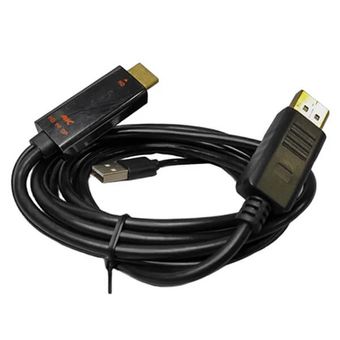 تبدیل HDMI به DisplayPort طول 1.8 متر با رزولوشن 1080p