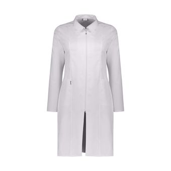 روپوش پزشکی زنانه خضرا مدل زیپ دار کد 31200