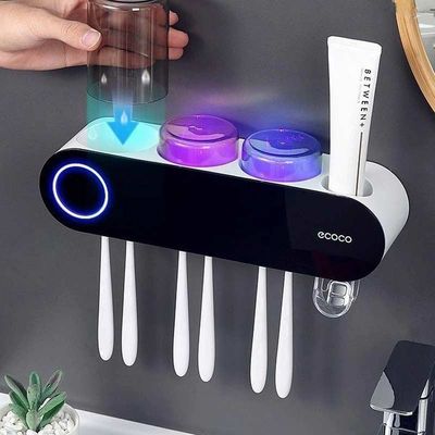 جامسواک دیواری هوشمند Ecoco | استریلیزاسیون UV مسواک مدل E2110