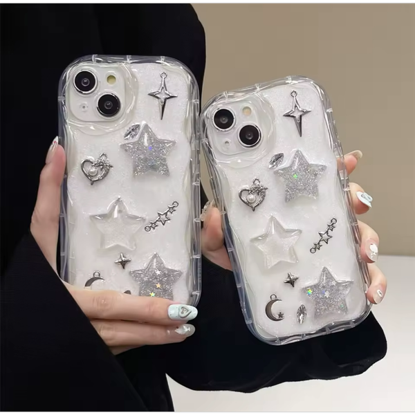 قاب ستاره سربی‌ / آیفون - سامسونگ - شیاومی / (کدC3929)TO