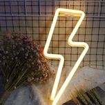 چراغ نئونی دیواری طرح صاعقه