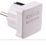 دوشاخه برق ارت دار آهنی کوشا نگین نور