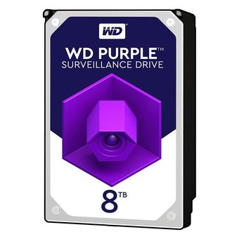 هارددیسک اینترنال وسترن دیجیتال مدل Purple WD84PURZ ظرفیت 8 ترابایت (ایران تک گارانتی اصلی)