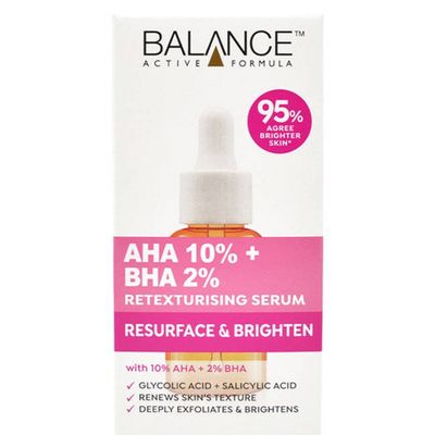 سرم بازسازی کننده و روشن کننده مدل resurface and brighten حجم30میل بالانس