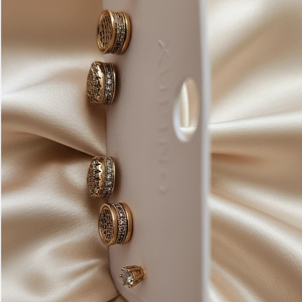 گوشواره فول نگین ژوپینگ