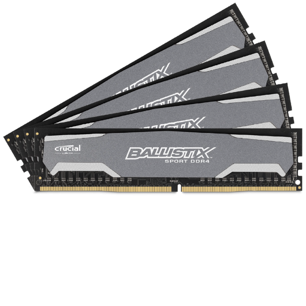 رم کروشیال CRUCIAL DDR4 BALLISTIX SPORT 2400 Cl16 Dual 16gb