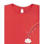 ست تی شرت آستین کوتاه و شلوارک زنانه مدل SB-SS-3433-D1