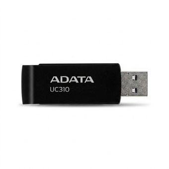 فلش مموری ای دیتا مدل UC310 ظرفیت 128 گیگابایت، سرعت خواندن تا 100 مگابایت بر ثانیه، سازگار با ویندوز، مک و لینوکس، طراحی ساده و
