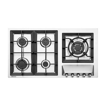 اجاق گاز صفحه‌ای پنج شعله استیل البرز مدل S5959