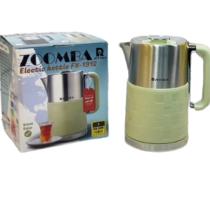 کتری برقی 1.7 لیتری سبز استیل FK-1912 زومبا
