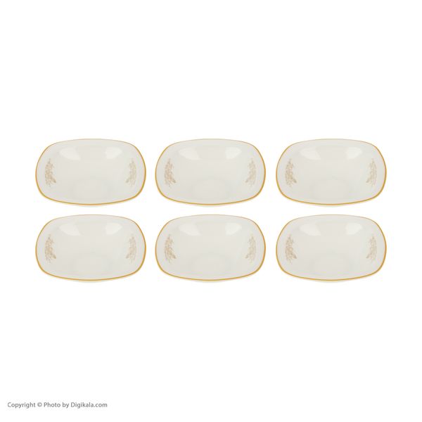 سرویس 28 پارچه چینی زرین ایران سری کواترو مدل مونت کارلو