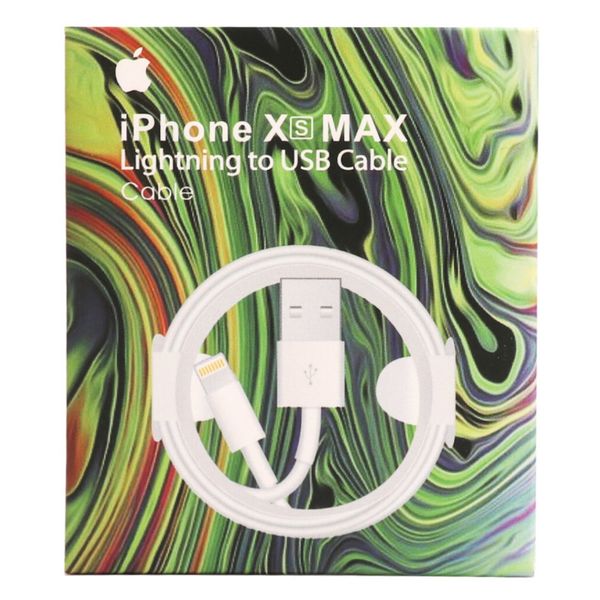 کابل تبدیل USB به لایتنینگ مدل XS MAX طول 1 متر