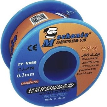 سیم لحیم  مکانیک Mechanic  V-866 مخصوص تعمیرات موبایل و بردهای ظریف