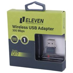کارت شبکه بی‌سیم Eleven D17 300Mbps USB 2.0