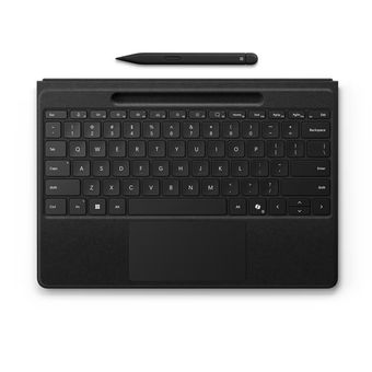 کیبورد بی سیم تبلت مایکروسافت مدل  Surface Pro Flex Keyboard with Slim Pen 2 مناسب برای تبلت مایکروسافت سرفیس Pro 8/Pro 9/Pro 10