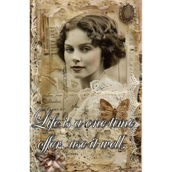 برچسب DTF استیکر حرارتی لباس طرح کلاسیک اِمِلی