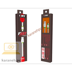 کابل تبدیل USB به Lightning امی مدل MY-445 طول 1 متر