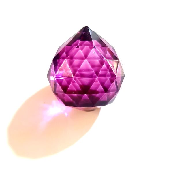 کریستال لوستر مدل گوی رنگی مجموعه 10 عددی