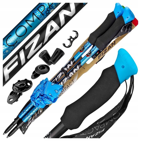 عصای کوهنوردی فیزان مدل Compact MS بسته 2 عددی