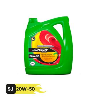 روغن موتور اسپیدی اکو 20w-50 SJ ECO CNG حجم 4 لیتر