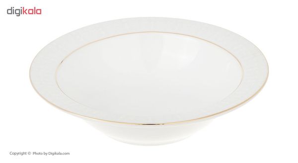 سرویس غذاخوری 102 پارچه چینی زرین ایران سری ایتالیا اف مدل Sepid Sadaf درجه عالی