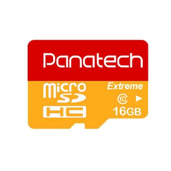 کارت حافظه‌ microSDHC پاناتک مدل Extreme کلاس 10 استاندارد UHS-I U1 ظرفیت 16 گیگابایت